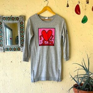 Gap x Keith Haring Girls Sweater Dress ❤️ size XL (12)